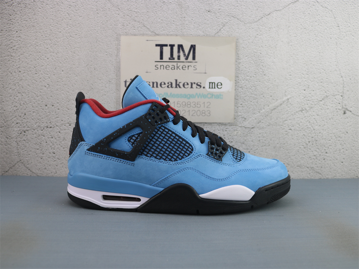 GX Batch Air Jordan 4 Retro Travis Scott Cactus Jack 308497-406